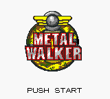 Metal Walker (USA) Title Screen